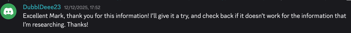Discord community screenshot 4: member discussion