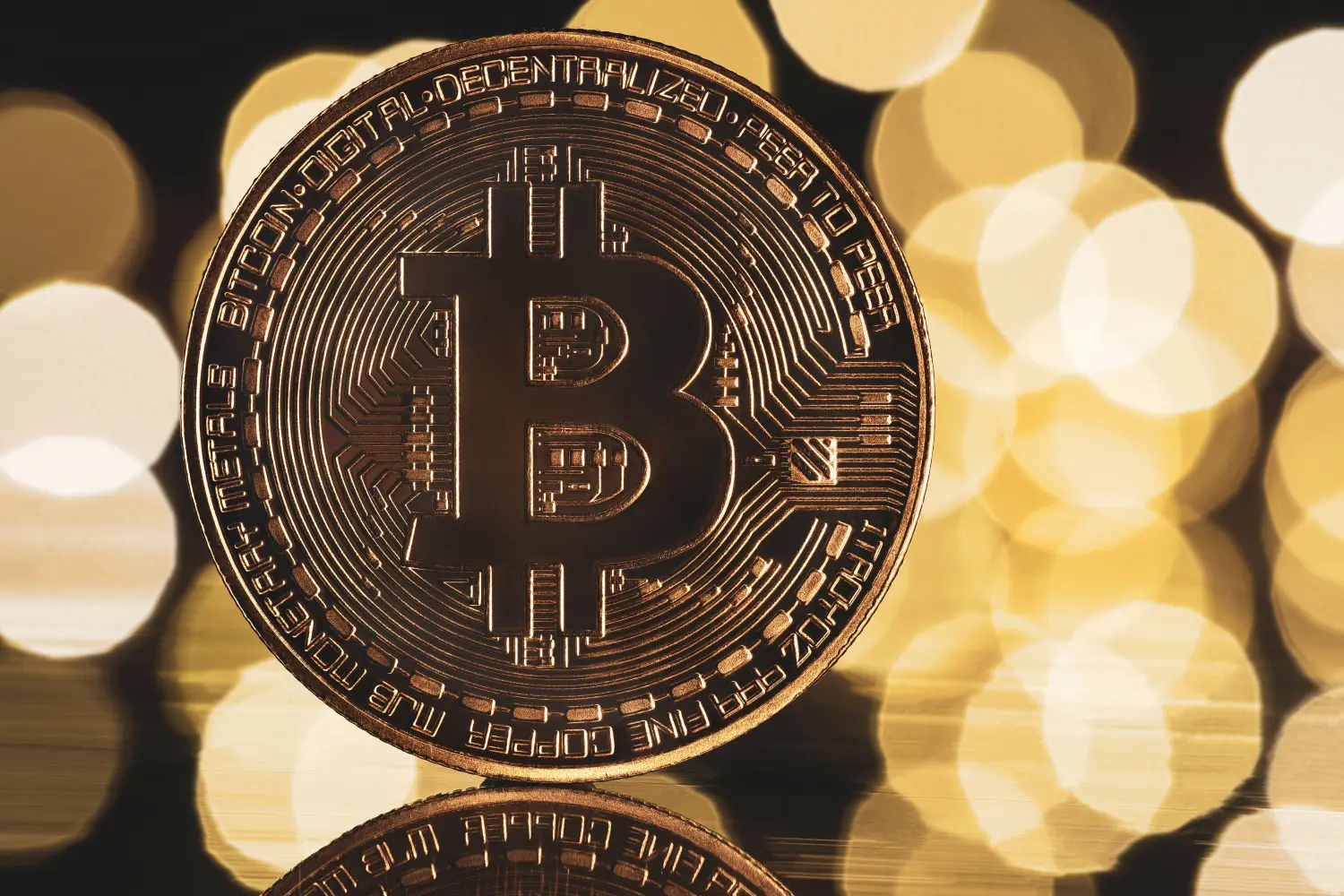 bitcoin pic golden